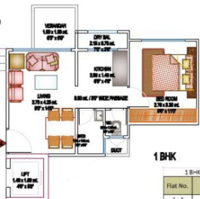 landmark treasure town Floor Plan Upper Level Duplex Plan