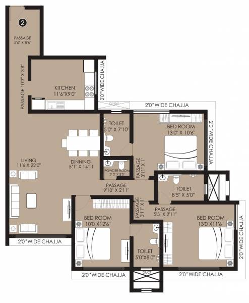  raaj-vilas Floor Plan Floor Plan