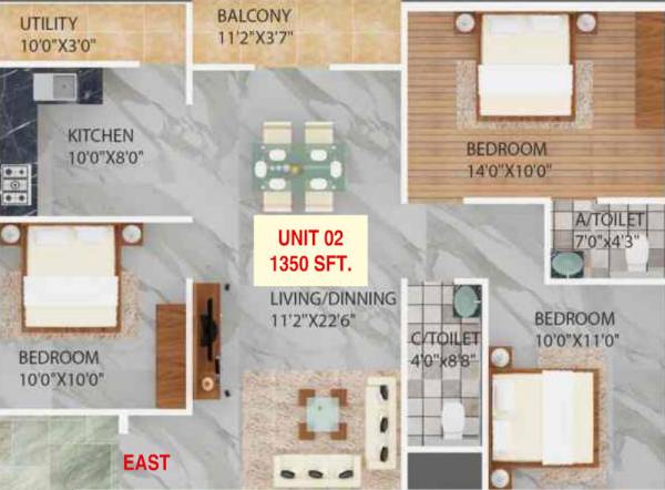  malhar-residency Floor Plan Floor Plan