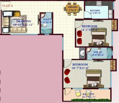 Floor Plan pushpanjali-apartment Floor Plan Floor Plan