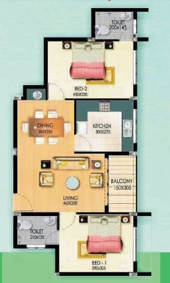 Floor Plan balagokulam-premium-apartments Floor Plan Floor Plan