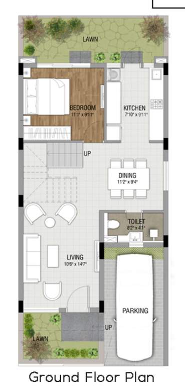  southern vista Floor Plan Ground Floor Plan