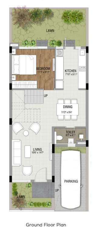  southern vista Floor Plan Ground Floor Plan