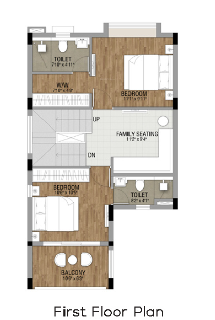  southern vista Floor Plan First Floor Plan