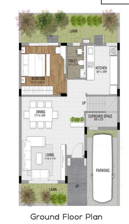  southern vista Floor Plan Ground Floor Plan