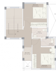  gems-bougainvillas Floor Plan First Floor Plan