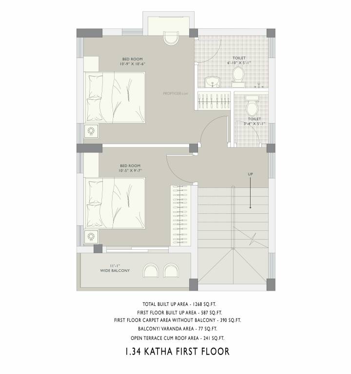  gems bougainvillas Floor Plan First Floor Plan
