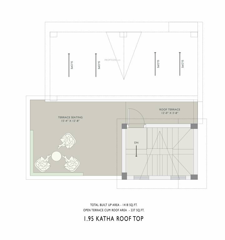  gems bougainvillas Floor Plan Terrace Floor Plan