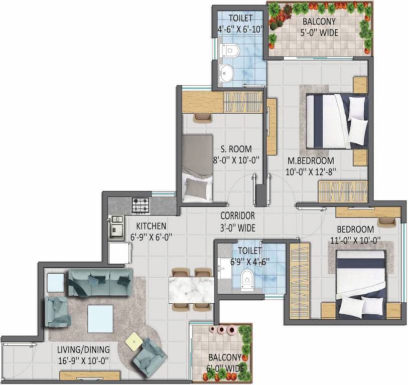Floor Plan aashiyara phase 2 Floor Plan Floor Plan