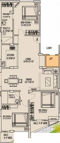  pratibha Floor Plan Floor Plan