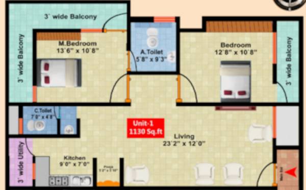  sri-balaji-homes Floor Plan Floor Plan