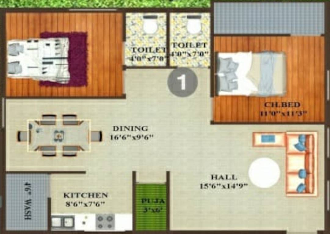  woodland residency Floor Plan Floor Plan