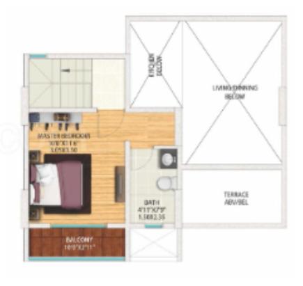  world-of-joy-l Floor Plan Upper Level Duplex Plan