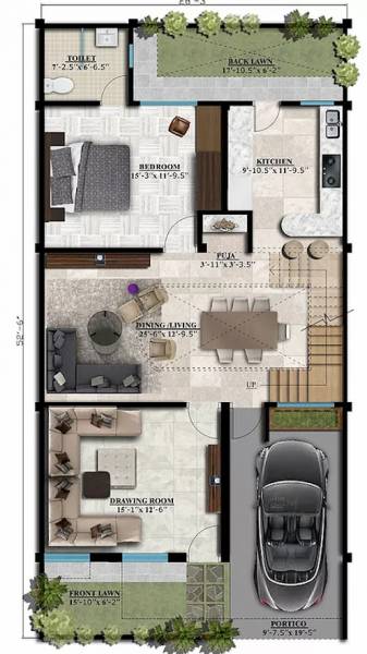 Ground Floor Plan luxuria Floor Plan Ground Floor Plan