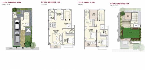  magnolia-cluster-4 Floor Plan Floor Plan