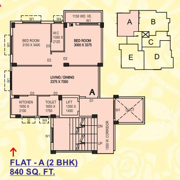  palki-apartment Floor Plan Floor Plan
