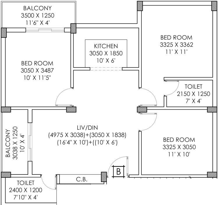 kedareshwar co operative housing society Floor Plan Floor Plan
