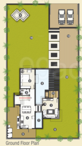  malhaar-exotica Floor Plan Ground Floor Plan