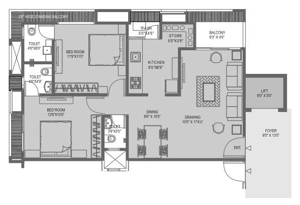 Floor Plan iscon flower Floor Plan Floor Plan