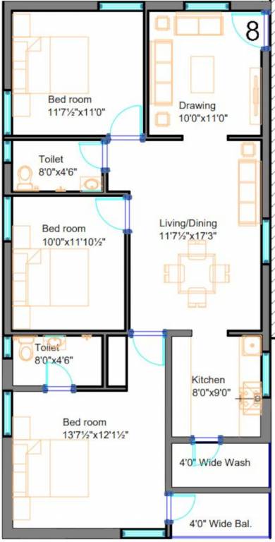  sri pride Floor Plan Floor Plan