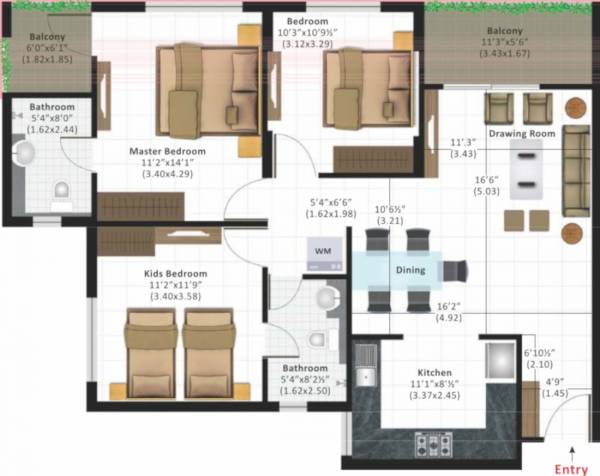  daksh-phase-iii Floor Plan Floor Plan