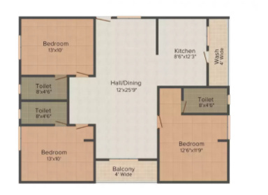  sri sai srinivasa nilayam Floor Plan Floor Plan