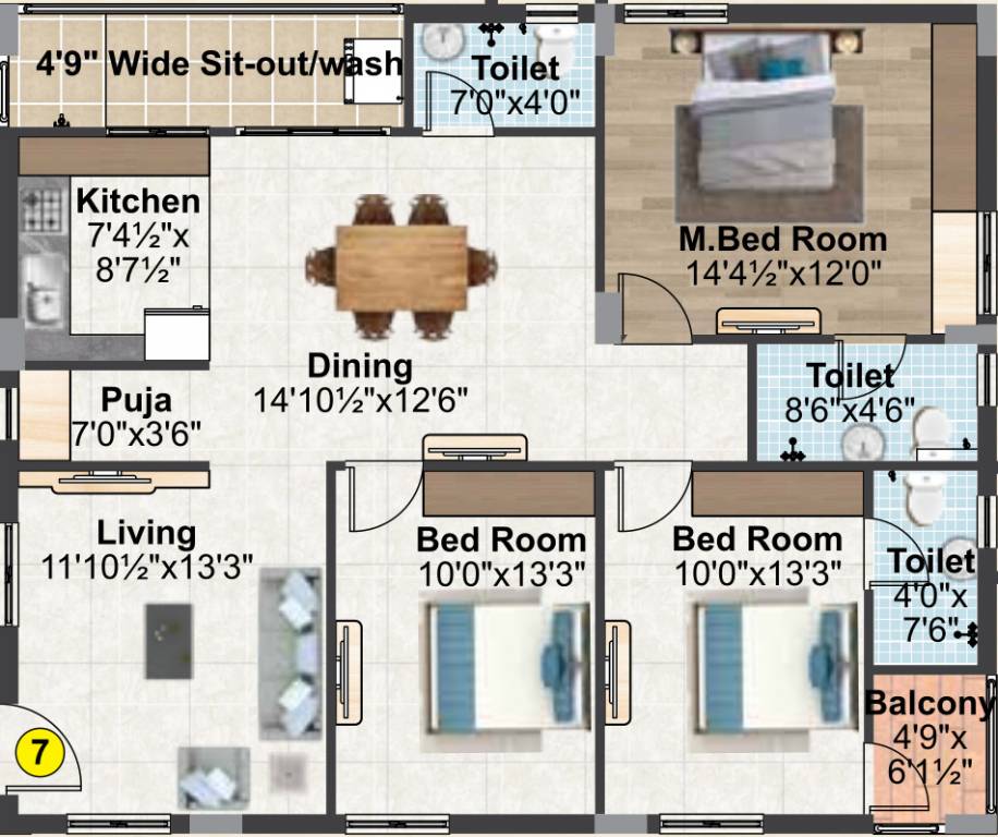 Floor Plan sri nivasam Floor Plan Floor Plan