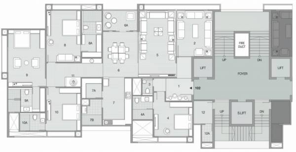  shivalik-residences Floor Plan Floor Plan