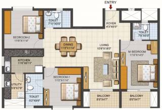Floor Plan  urbana-aqua-2 Floor Plan Floor Plan