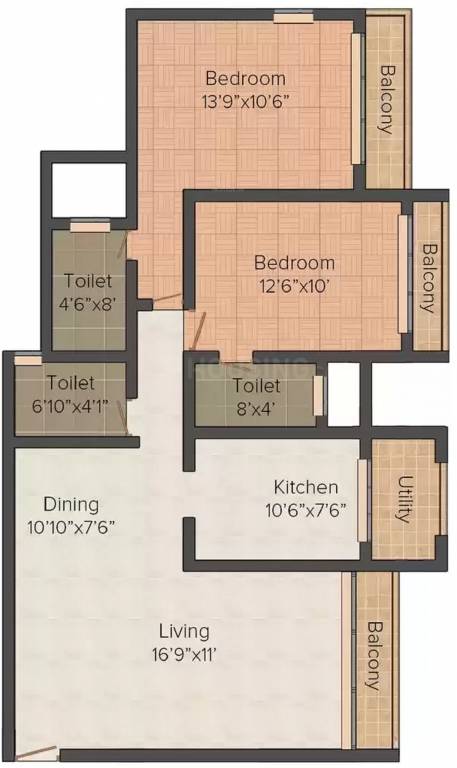  sand dunes Floor Plan Floor Plan
