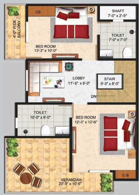  green Floor Plan First Floor Plan