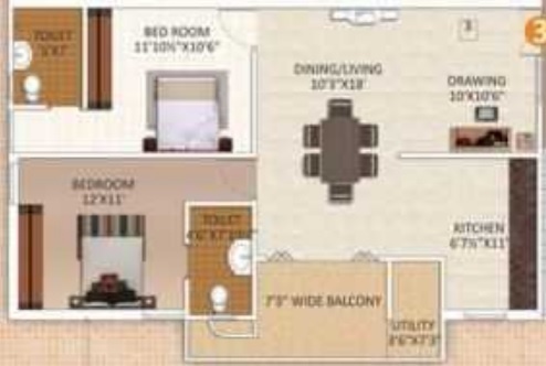  reliance avans florenza Floor Plan Floor Plan