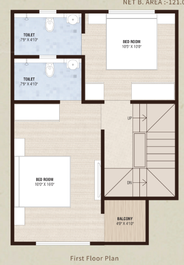  villa Floor Plan First Floor Plan