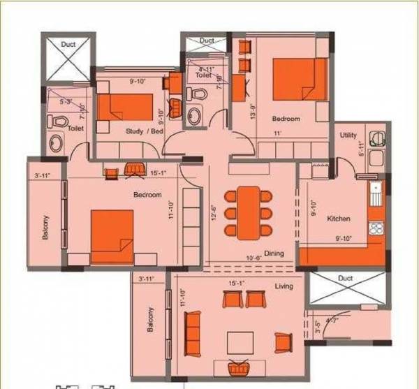  bagmane-champagne-hills Floor Plan Floor Plan