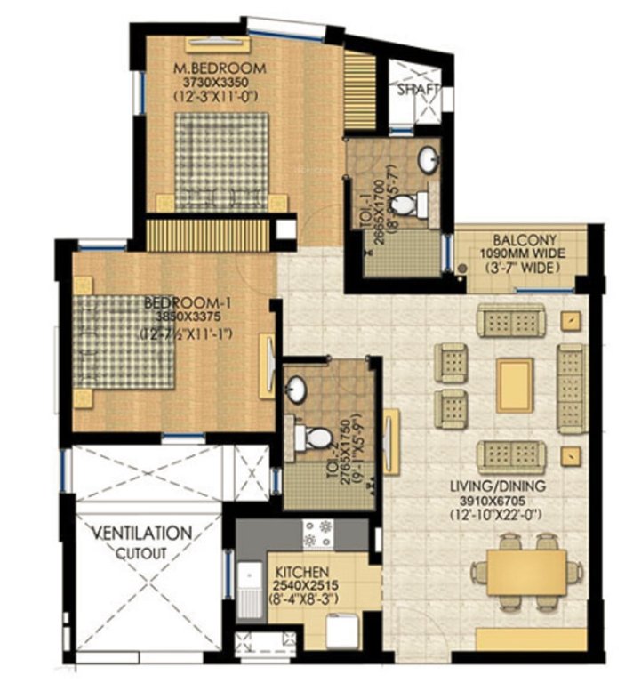 wish town klassic Floor Plan Floor Plan