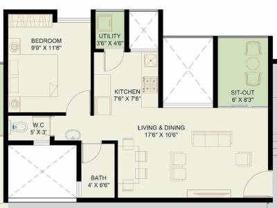  shubhamkaroti-b Floor Plan Floor Plan