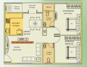  sumukha-brindavan Floor Plan Floor Plan