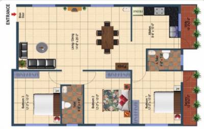  elegant-suraksha Floor Plan Floor Plan