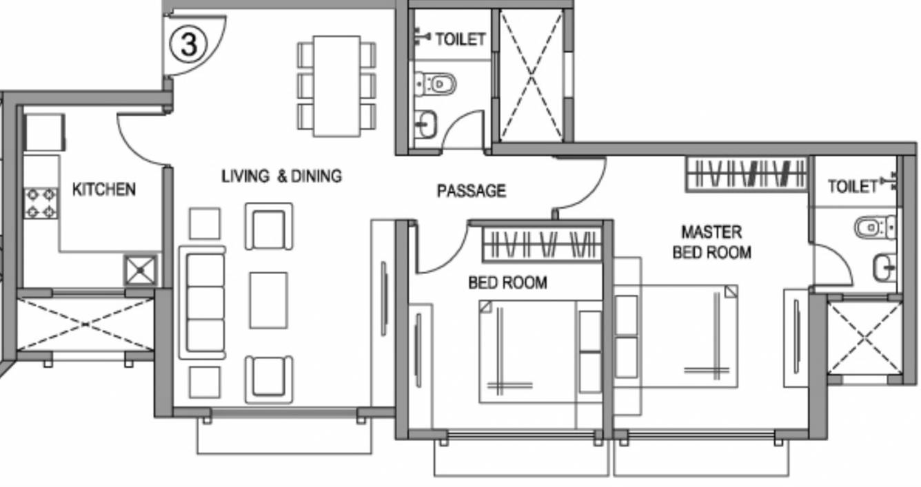  fortune city Floor Plan Floor Plan