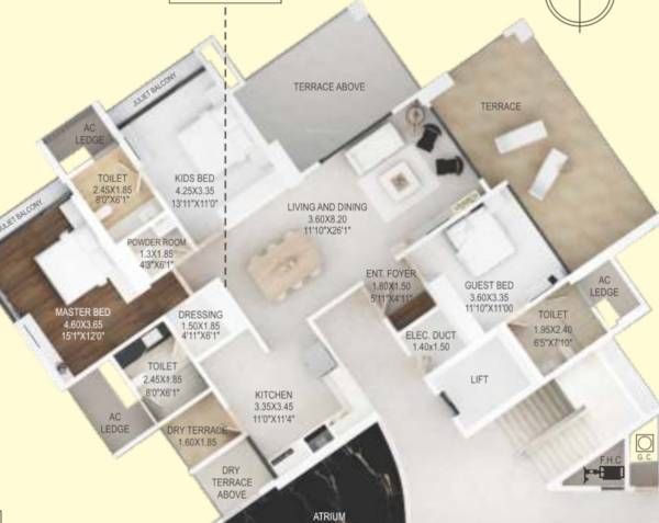  swarnavilas-phase-1 Floor Plan Floor Plan