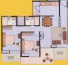 Gulmohar Orchids (2BHK+2T (1,109 sq ft) 1109 sq ft)