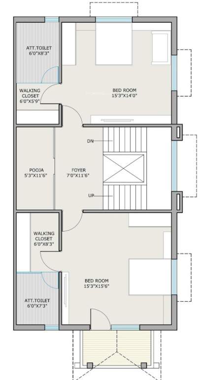  villa Floor Plan First Floor Plan