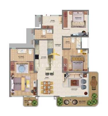  aero-one-phase-1 Floor Plan Floor Plan