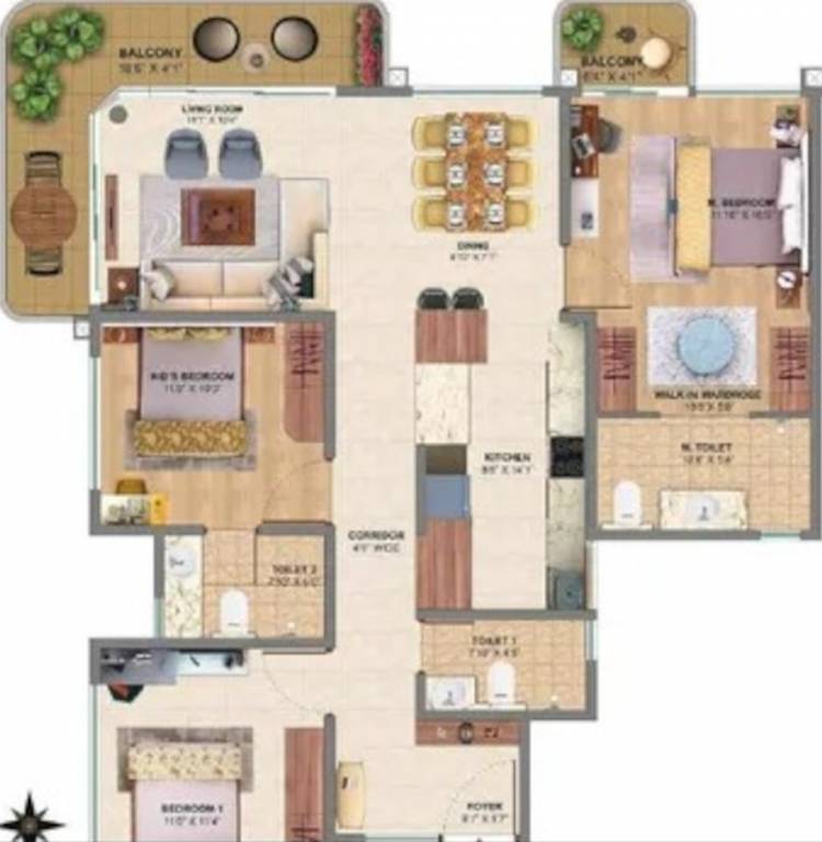  aero one phase 1 Floor Plan Floor Plan
