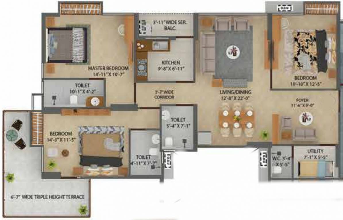  x Floor Plan Floor Plan