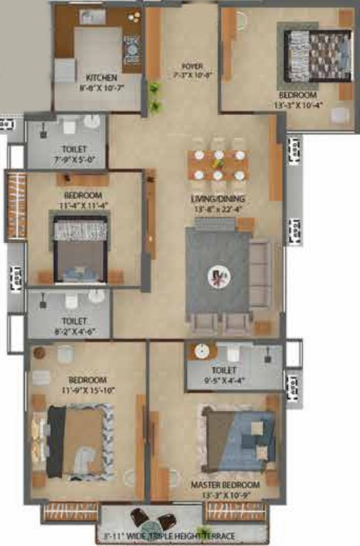  x Floor Plan Floor Plan