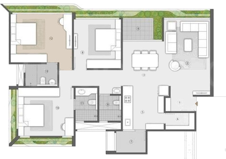  living Floor Plan Floor Plan