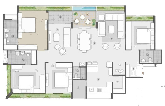  living Floor Plan Floor Plan