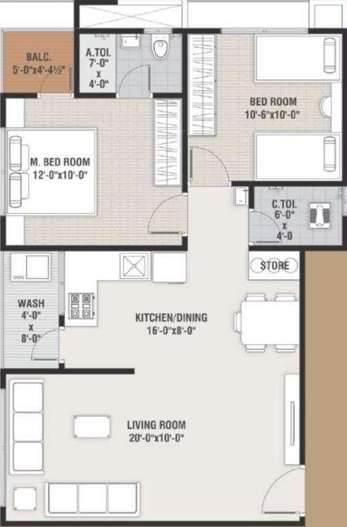  heights Floor Plan Floor Plan
