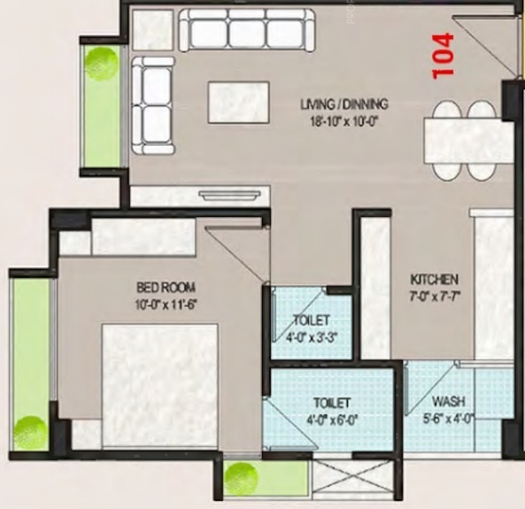  residency Floor Plan Floor Plan